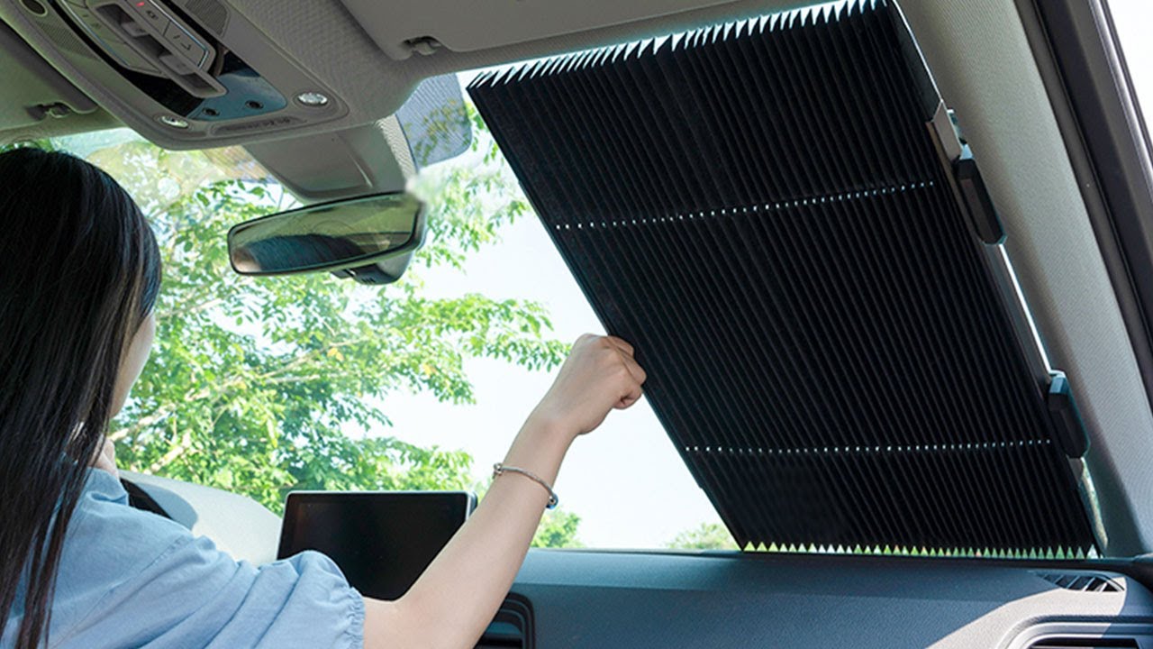 Retractable Car Windshield Sun shade Review 2020 —— Convenient and Adjustable