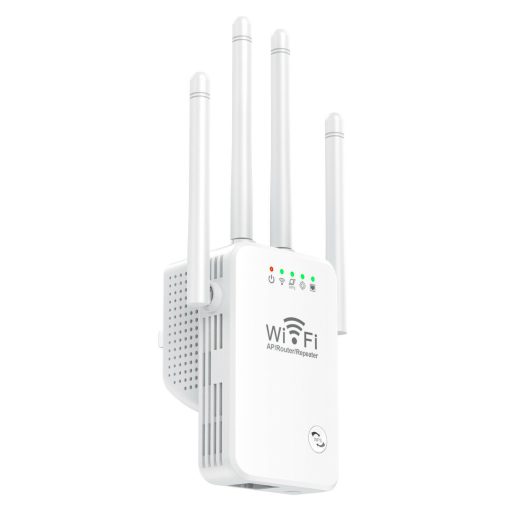 Усилвател повторител на WIFi сигнал с 4 антени до 300Mbps