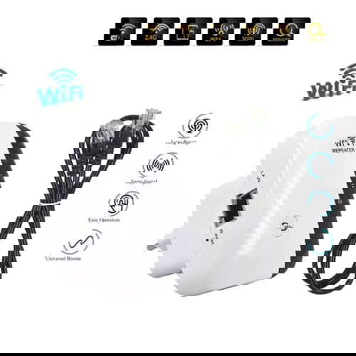 WiFi Repeater -Повторител  за безжичен интернет, до 300Mbps