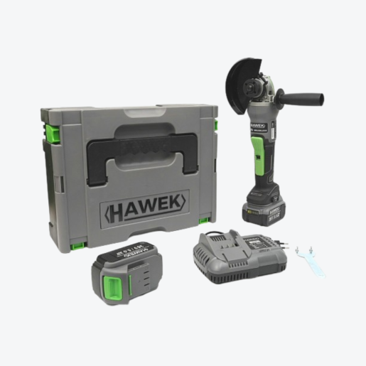 Акумулаторен Безчетков Ъглошлайф HAWEK 36V 5AH