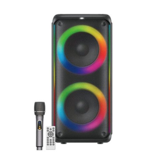 Караоке колона KTS-1909,Безжична ,2х8",RGB светлини